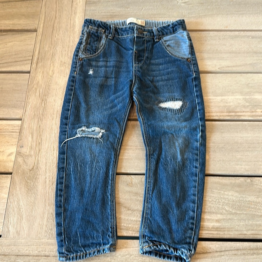 Zara Baby Boy Collection Lined Jeans, 3/4Y